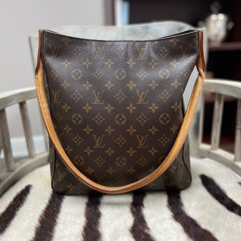 Authentic Louis Vuitton Looping Monogram Shoulder Bag